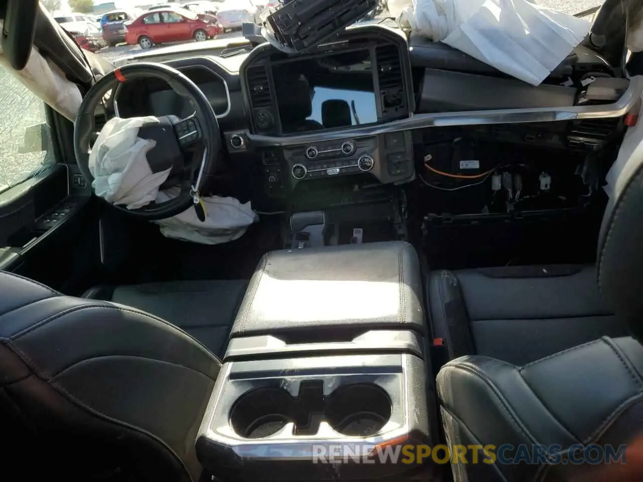 8 fotografías del automóvil dañado 1FTFW1RG7NFB01989 FORD F150 2022