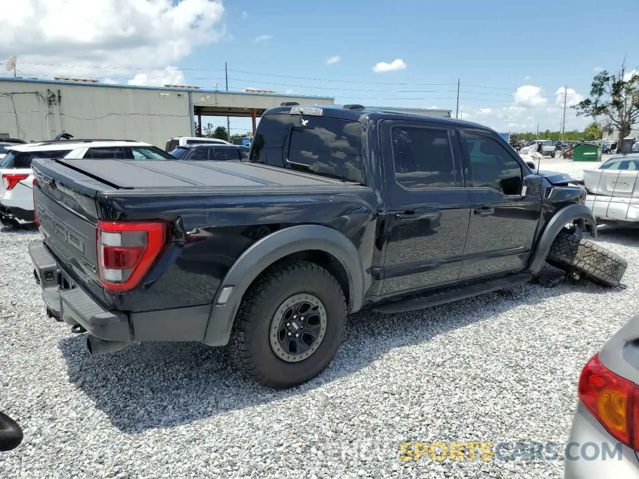 3 fotografías del automóvil dañado 1FTFW1RG9NFA11498 FORD F150 2022
