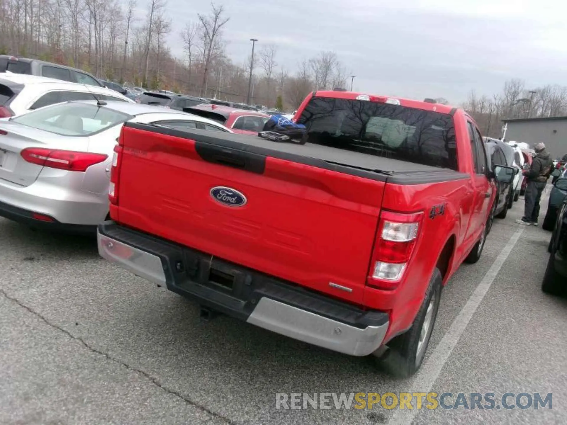 8 fotografías del automóvil dañado 1FTFX1E81NKE18153 FORD F150 2022