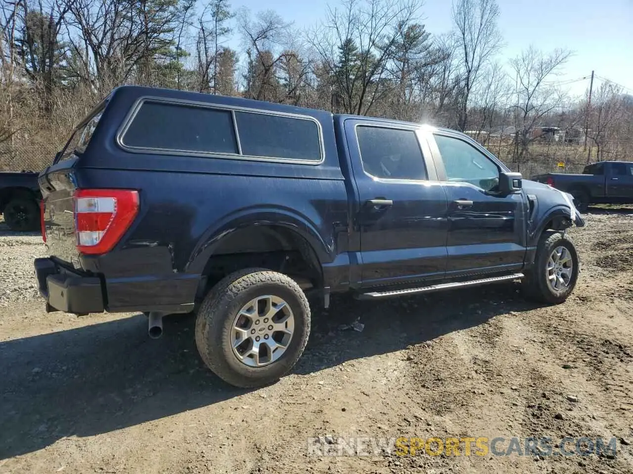 3 fotografías del automóvil dañado 1FTFW1P83PKE89261 FORD F150 2023