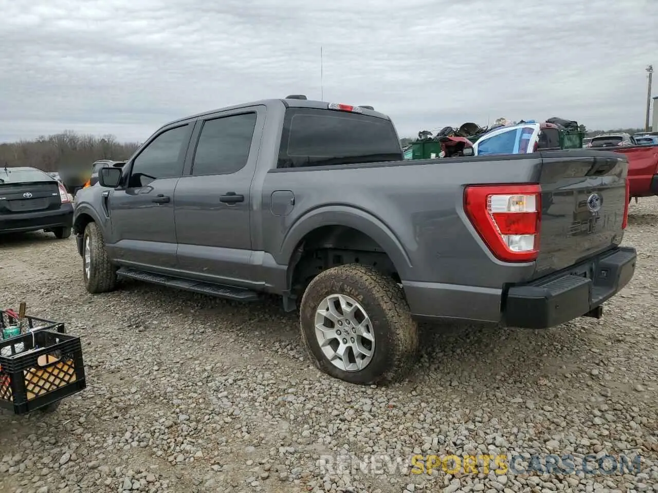 2 fotografías del automóvil dañado 1FTFW1P85PKD23050 FORD F150 2023