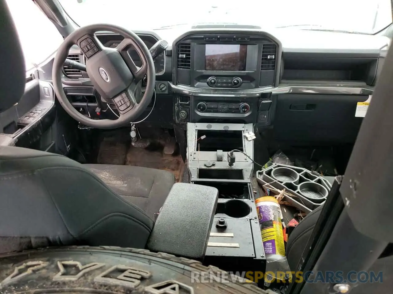 8 fotografías del automóvil dañado 1FTFW1P85PKD53178 FORD F150 2023