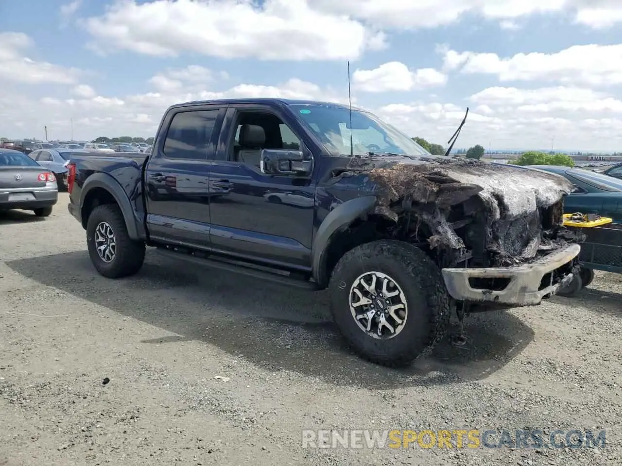 4 fotografías del automóvil dañado 1FTFW1RG3PFB35690 FORD F150 2023