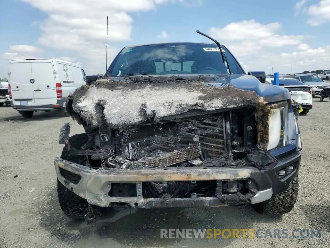 5 fotografías del automóvil dañado 1FTFW1RG3PFB35690 FORD F150 2023