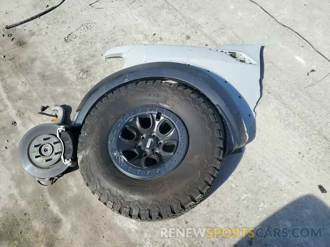 12 fotografías del automóvil dañado 1FTFW1RG4PFA13033 FORD F150 2023