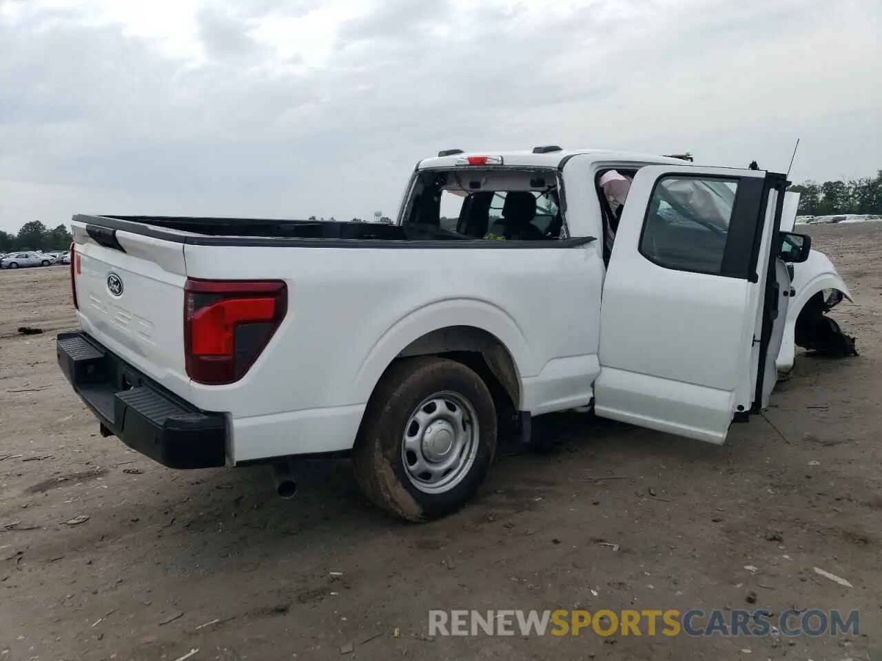 3 fotografías del automóvil dañado 1FTEX1KP3RKE81509 FORD F150 2024