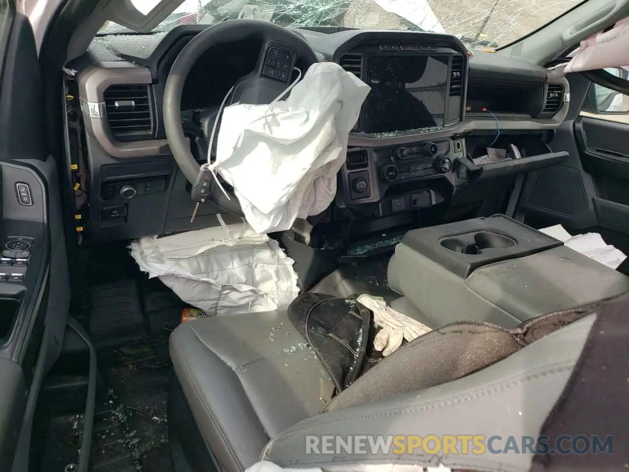 8 fotografías del automóvil dañado 1FTEX1KP3RKE81509 FORD F150 2024