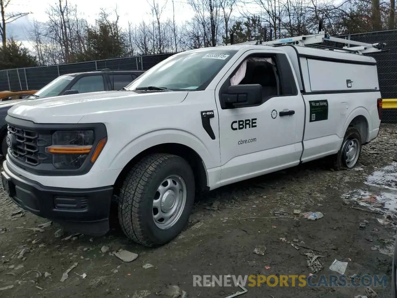 1 fotografías del automóvil dañado 1FTMF1KP0RKE02893 FORD F150 2024
