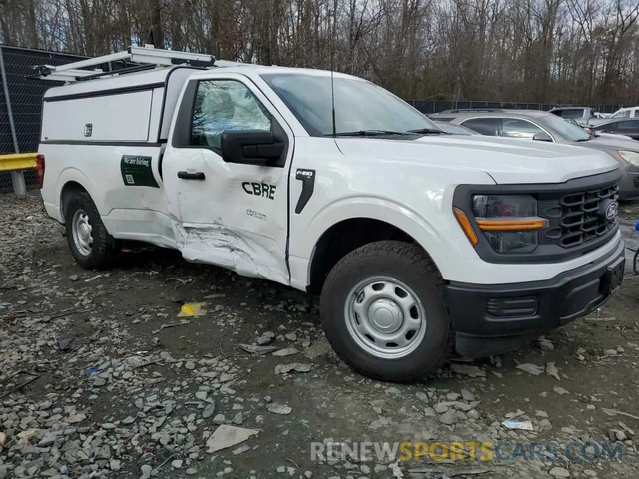 4 fotografías del automóvil dañado 1FTMF1KP0RKE02893 FORD F150 2024