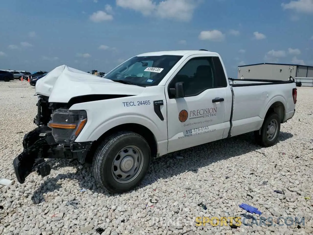 1 fotografías del automóvil dañado 1FTMF1KP2RKE56518 FORD F150 2024