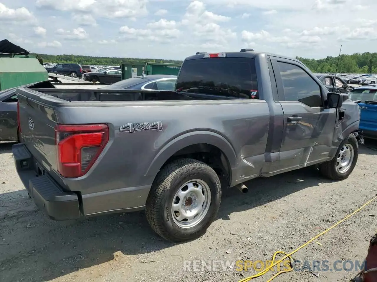 3 fotografías del automóvil dañado 1FTMF1L55RKF36540 FORD F150 2024