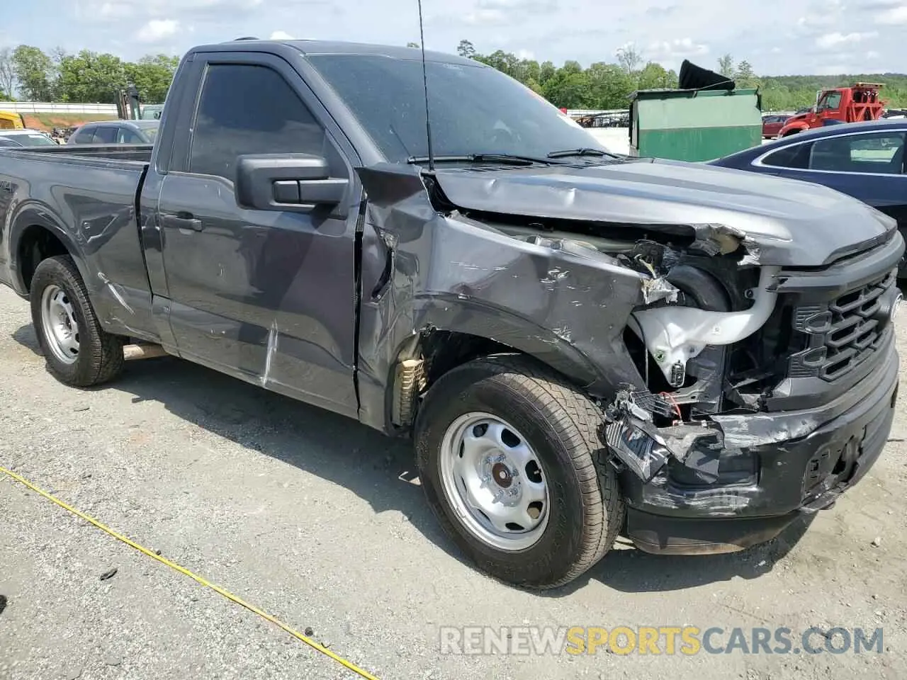 4 fotografías del automóvil dañado 1FTMF1L55RKF36540 FORD F150 2024