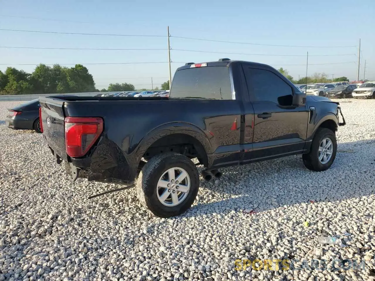 3 fotografías del automóvil dañado 1FTMF1L5XRKE71054 FORD F150 2024