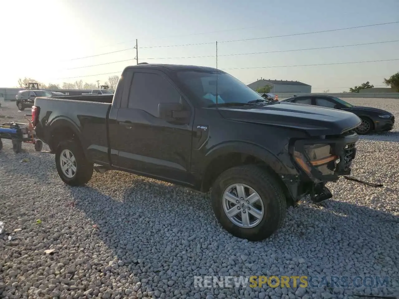 4 fotografías del automóvil dañado 1FTMF1L5XRKE71054 FORD F150 2024