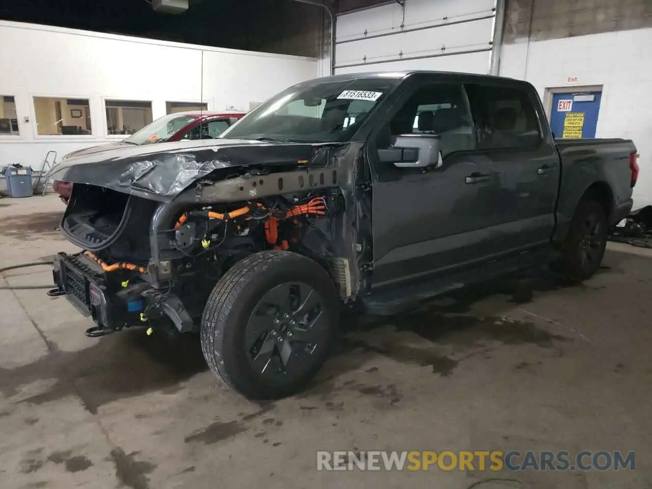 1 fotografías del automóvil dañado 1FT6W1EV7NWG10033 FORD F150 LIGHT 2022