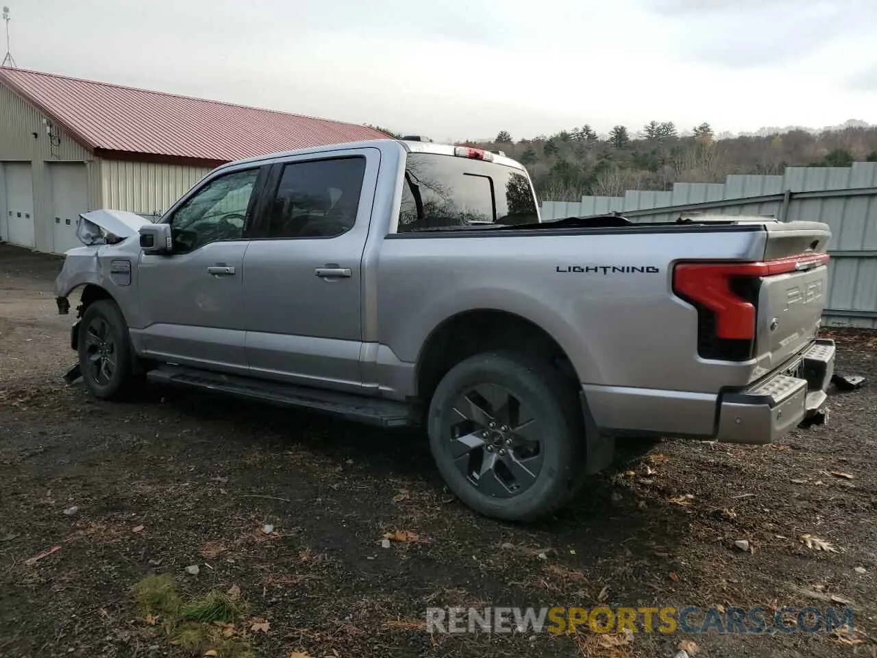 2 fotografías del automóvil dañado 1FT6W1EVXNWG04534 FORD F150 LIGHT 2022