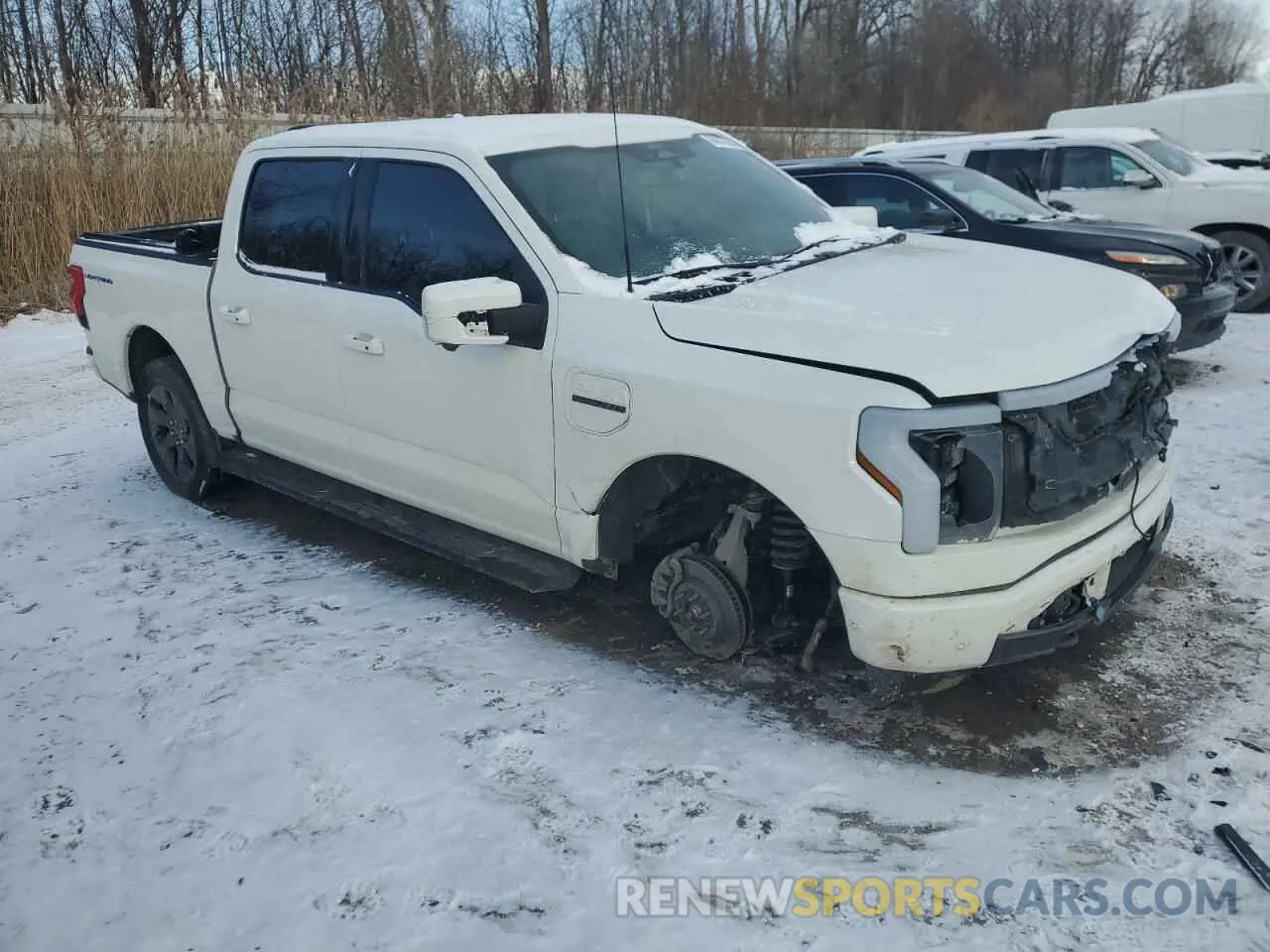 4 fotografías del automóvil dañado 1FTVW1EL6NWG16108 FORD F150 LIGHT 2022