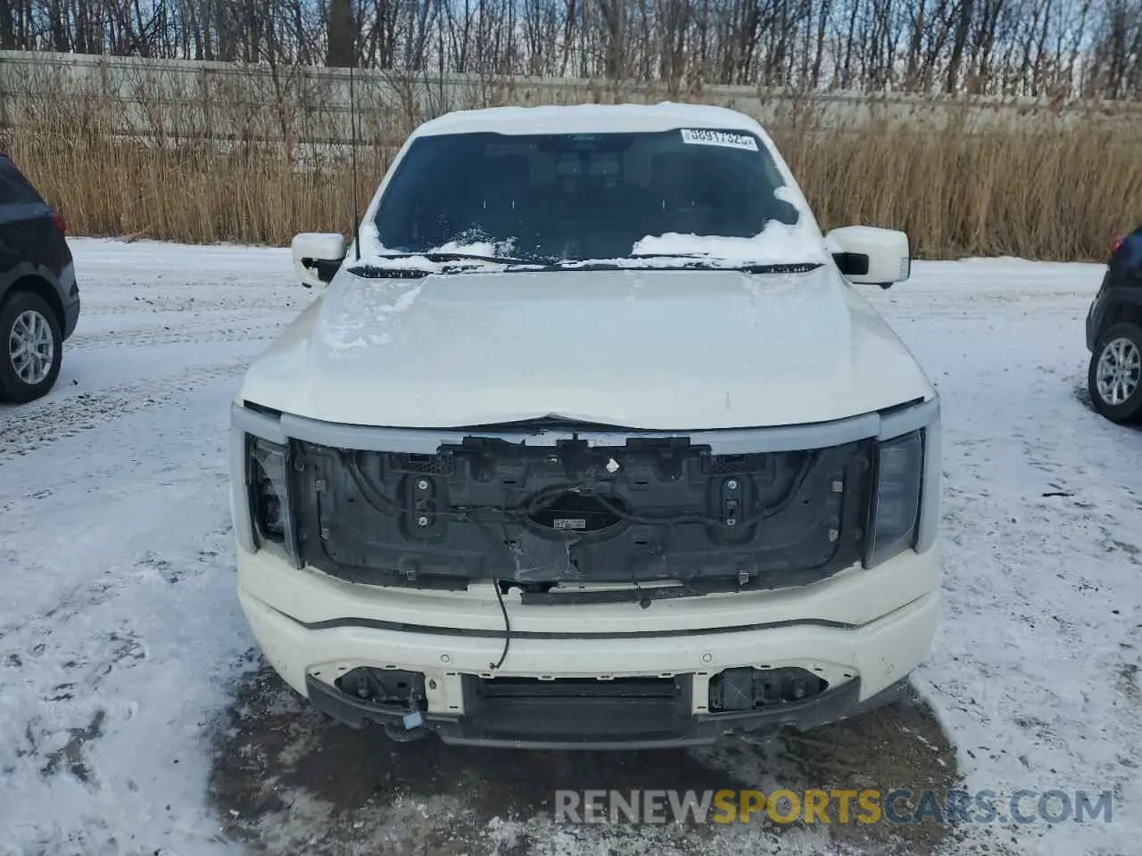 5 fotografías del automóvil dañado 1FTVW1EL6NWG16108 FORD F150 LIGHT 2022