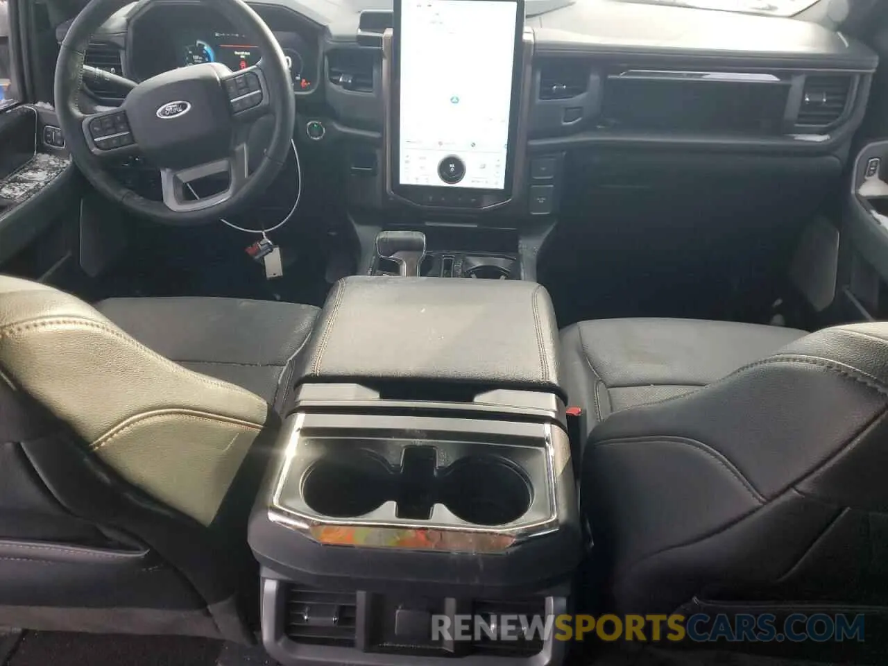 8 fotografías del automóvil dañado 1FTVW1EL6NWG16108 FORD F150 LIGHT 2022