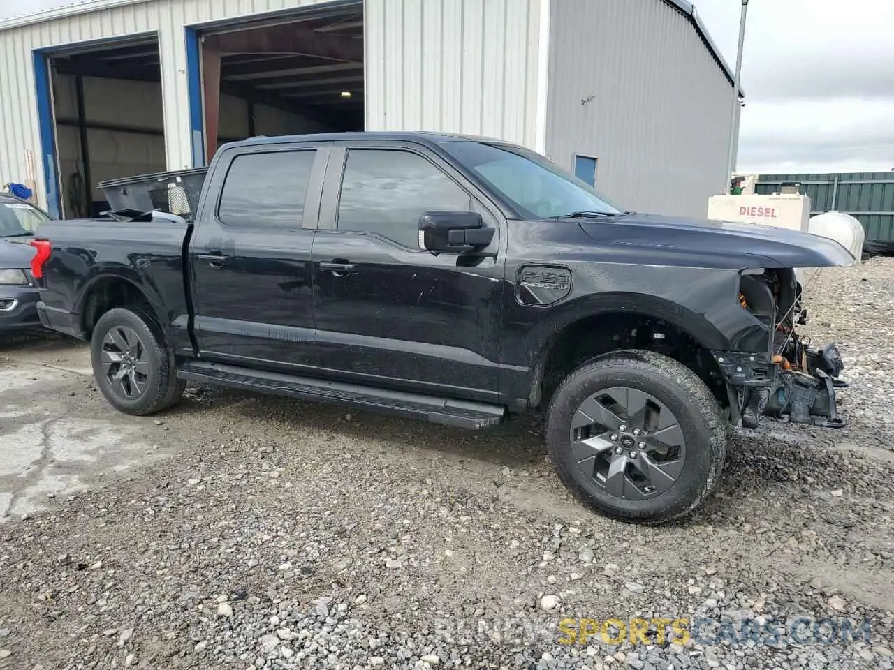 4 fotografías del automóvil dañado 1FTVW1EL7NWG00726 FORD F150 LIGHT 2022