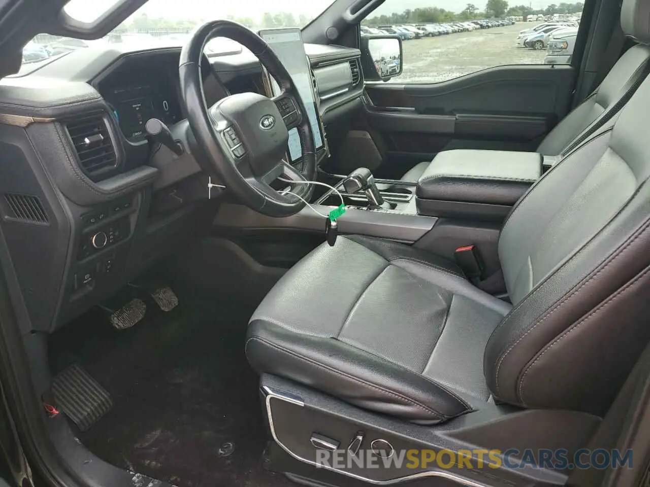 7 fotografías del automóvil dañado 1FTVW1EL7NWG00726 FORD F150 LIGHT 2022