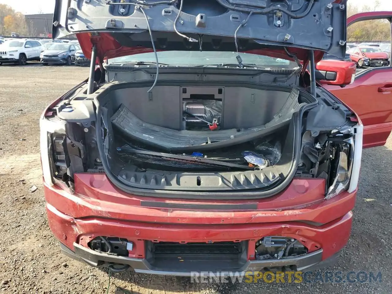 11 fotografías del automóvil dañado 1FTVW1EV1NWG11044 FORD F150 LIGHT 2022