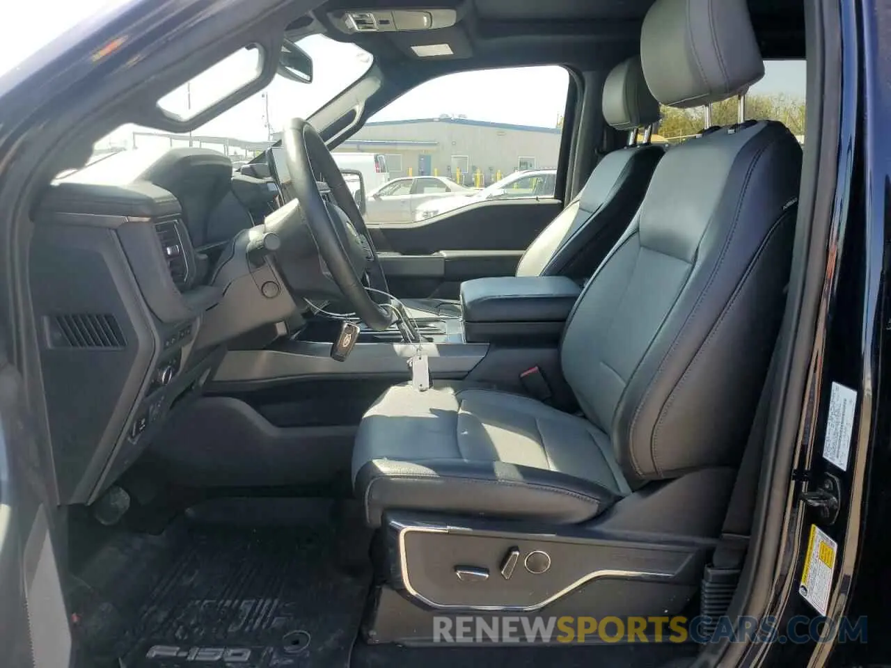 7 fotografías del automóvil dañado 1FT6W1EV0PWG28960 FORD F150 LIGHT 2023