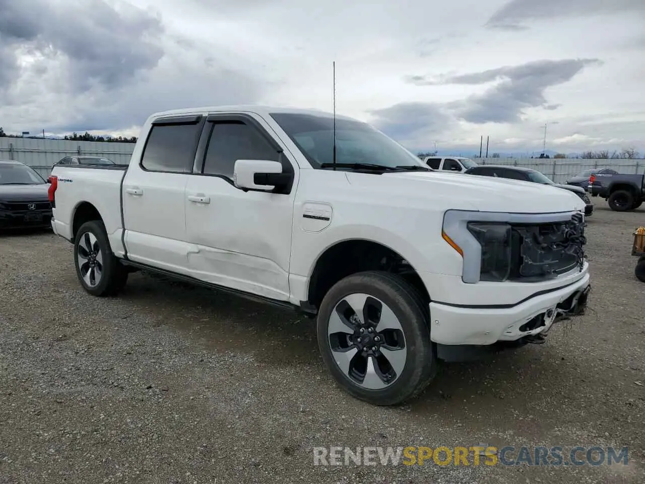 4 fotografías del automóvil dañado 1FT6W1EV1PWG14095 FORD F150 LIGHT 2023