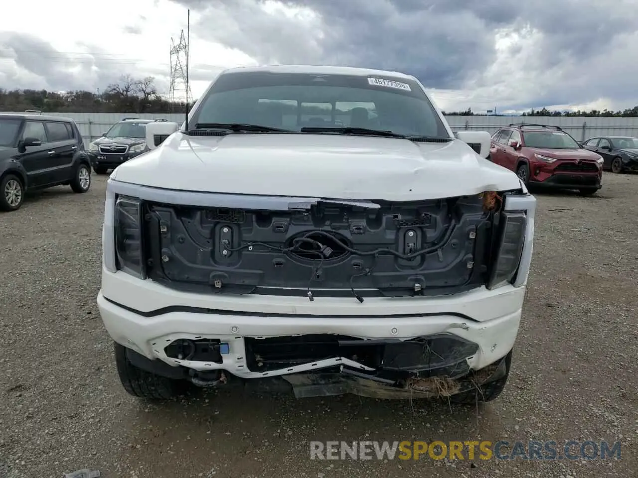 5 fotografías del automóvil dañado 1FT6W1EV1PWG14095 FORD F150 LIGHT 2023