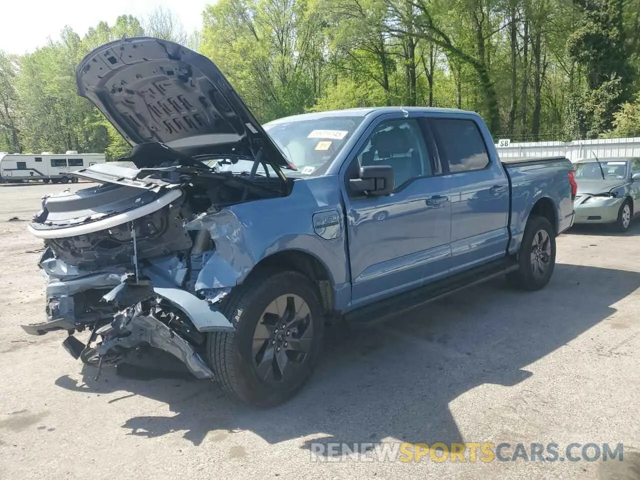 1 fotografías del automóvil dañado 1FT6W1EV1PWG41037 FORD F150 LIGHT 2023