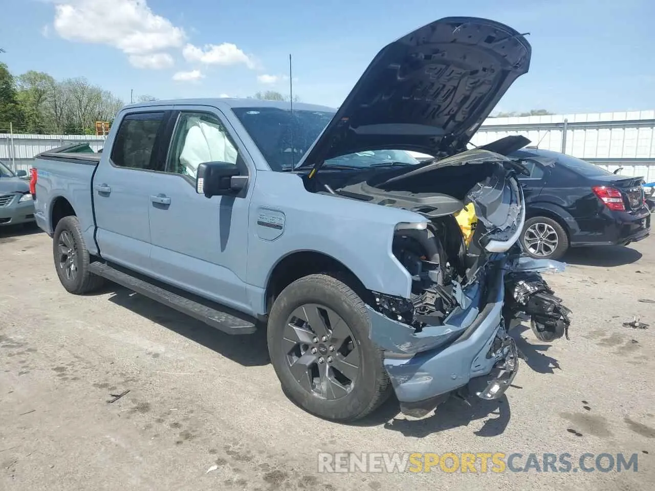 4 fotografías del automóvil dañado 1FT6W1EV1PWG41037 FORD F150 LIGHT 2023