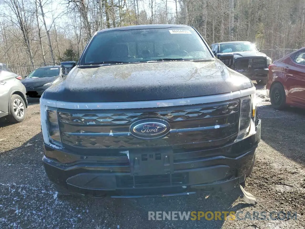 5 fotografías del automóvil dañado 1FT6W1EV3PWG03292 FORD F150 LIGHT 2023