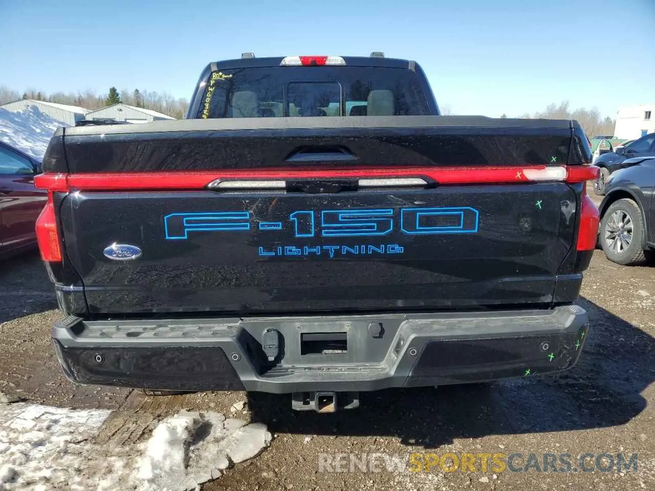 6 fotografías del automóvil dañado 1FT6W1EV3PWG03292 FORD F150 LIGHT 2023