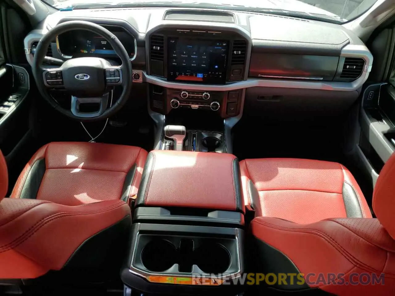 8 fotografías del automóvil dañado 1FT6W1EV4PWG42053 FORD F150 LIGHT 2023