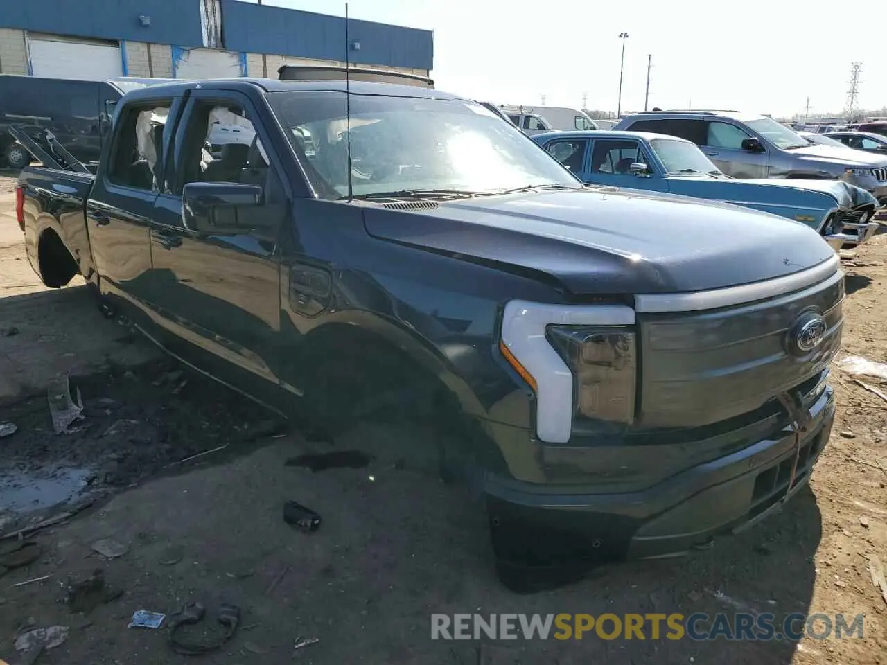 4 fotografías del automóvil dañado 1FT6W1EV6PWG05232 FORD F150 LIGHT 2023