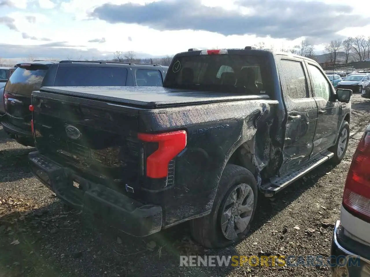 3 fotografías del automóvil dañado 1FT6W1EV7PWG25277 FORD F150 LIGHT 2023