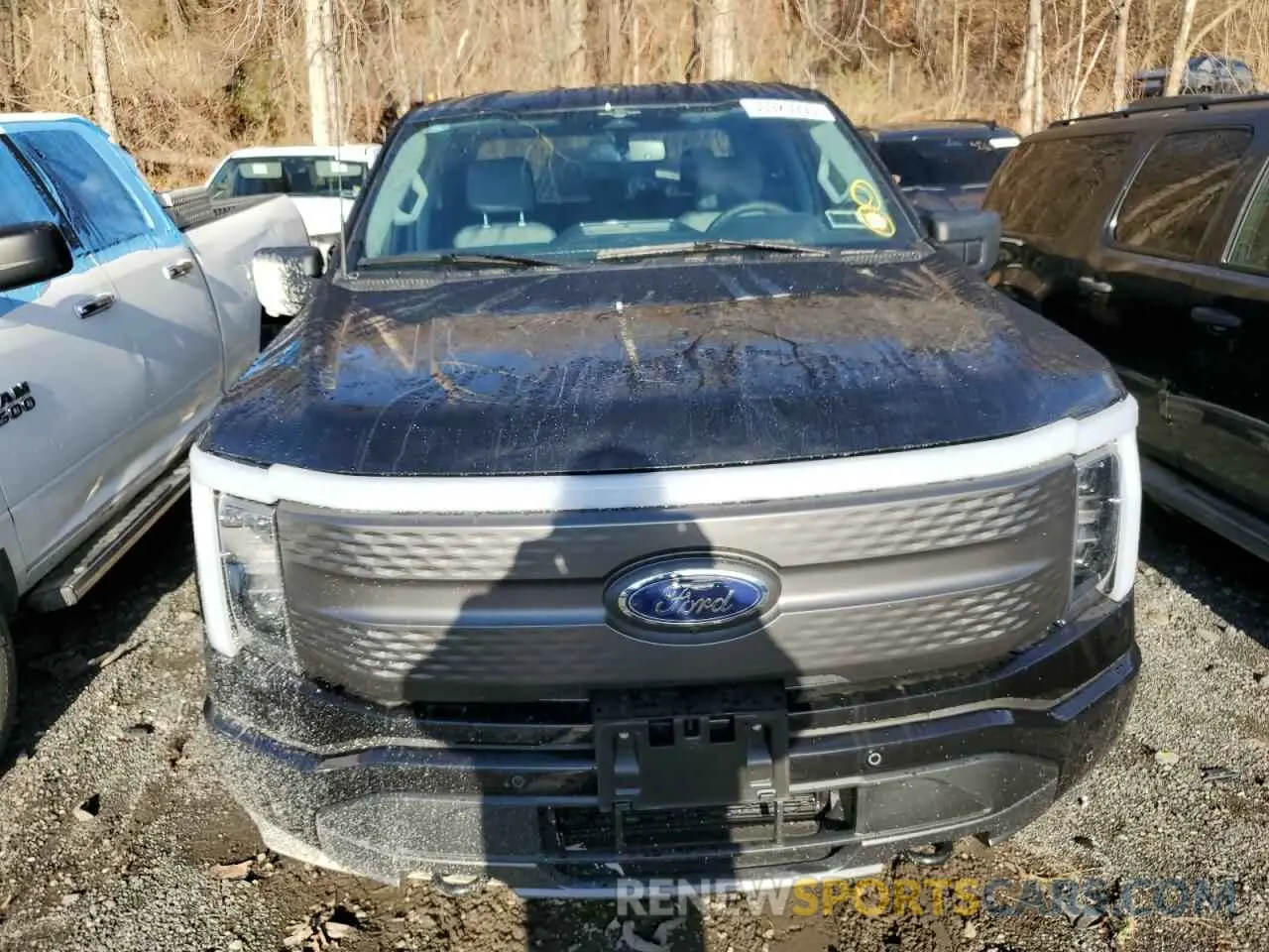 5 fotografías del automóvil dañado 1FT6W1EV7PWG25277 FORD F150 LIGHT 2023