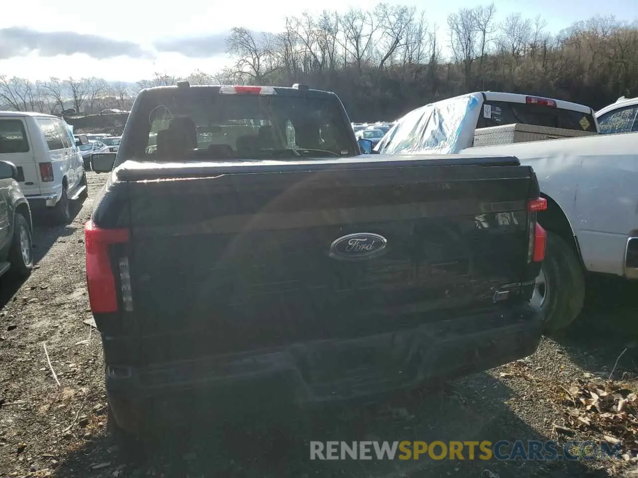 6 fotografías del automóvil dañado 1FT6W1EV7PWG25277 FORD F150 LIGHT 2023