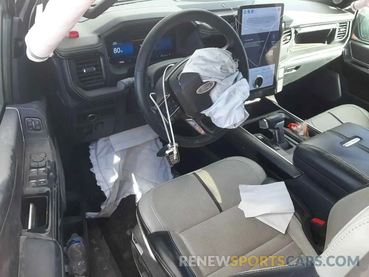 8 fotografías del automóvil dañado 1FT6W1EV9PWG25247 FORD F150 LIGHT 2023
