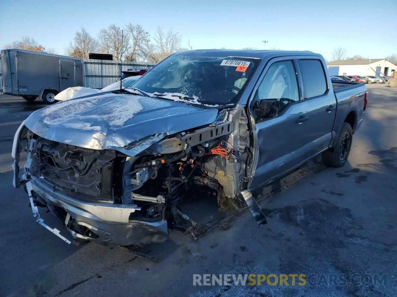1 fotografías del automóvil dañado 1FTVW1EL3PWG61686 FORD F150 LIGHT 2023