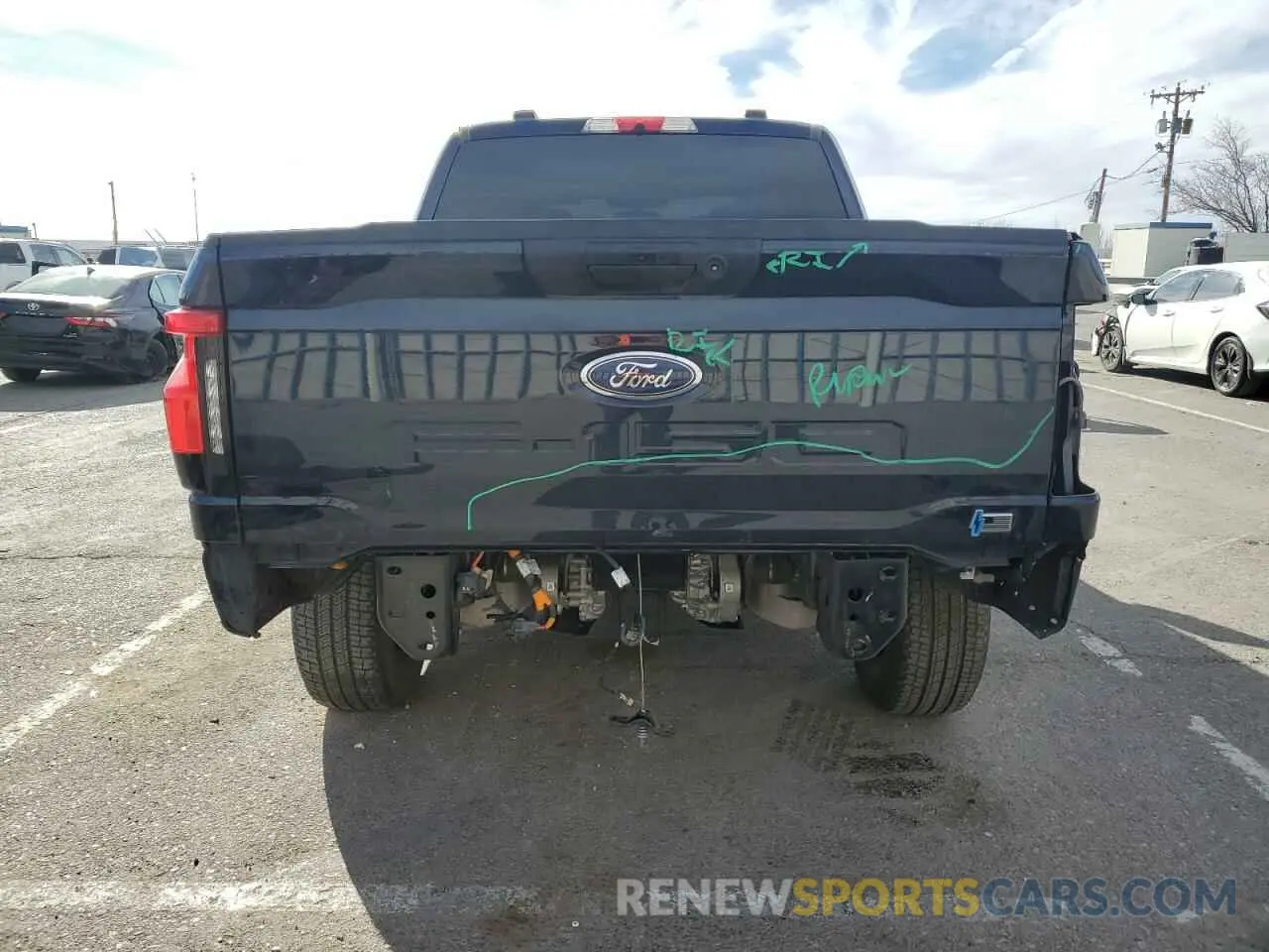 6 fotografías del automóvil dañado 1FTVW1EL4PWG34464 FORD F150 LIGHT 2023