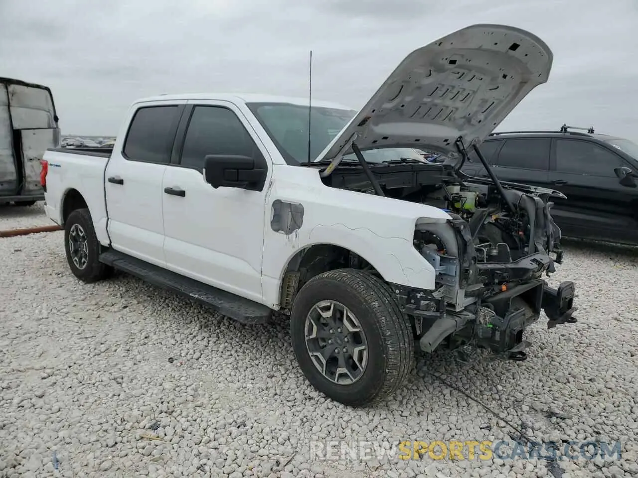 4 fotografías del automóvil dañado 1FTVW1EL5PWG29760 FORD F150 LIGHT 2023