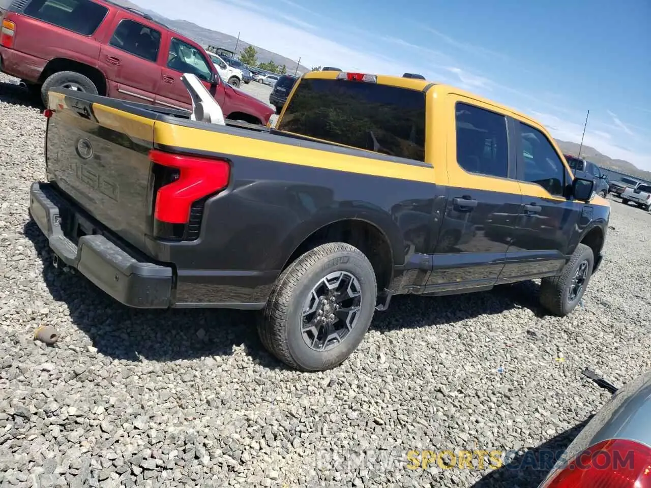 3 fotografías del automóvil dañado 1FTVW1EL7PWG11261 FORD F150 LIGHT 2023