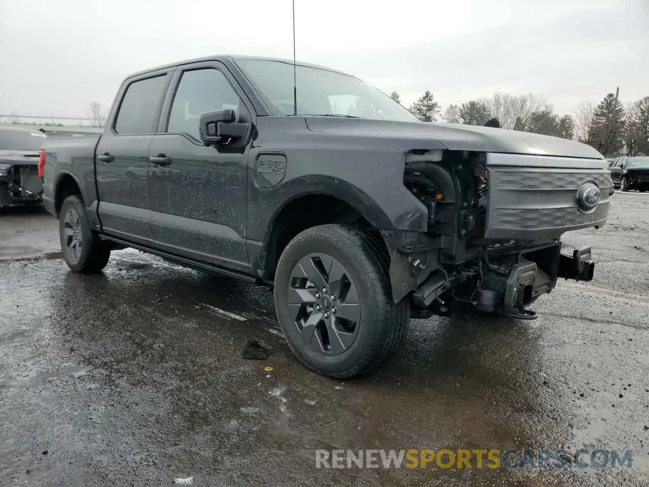 4 fotografías del automóvil dañado 1FTVW1EV0PWG07733 FORD F150 LIGHT 2023