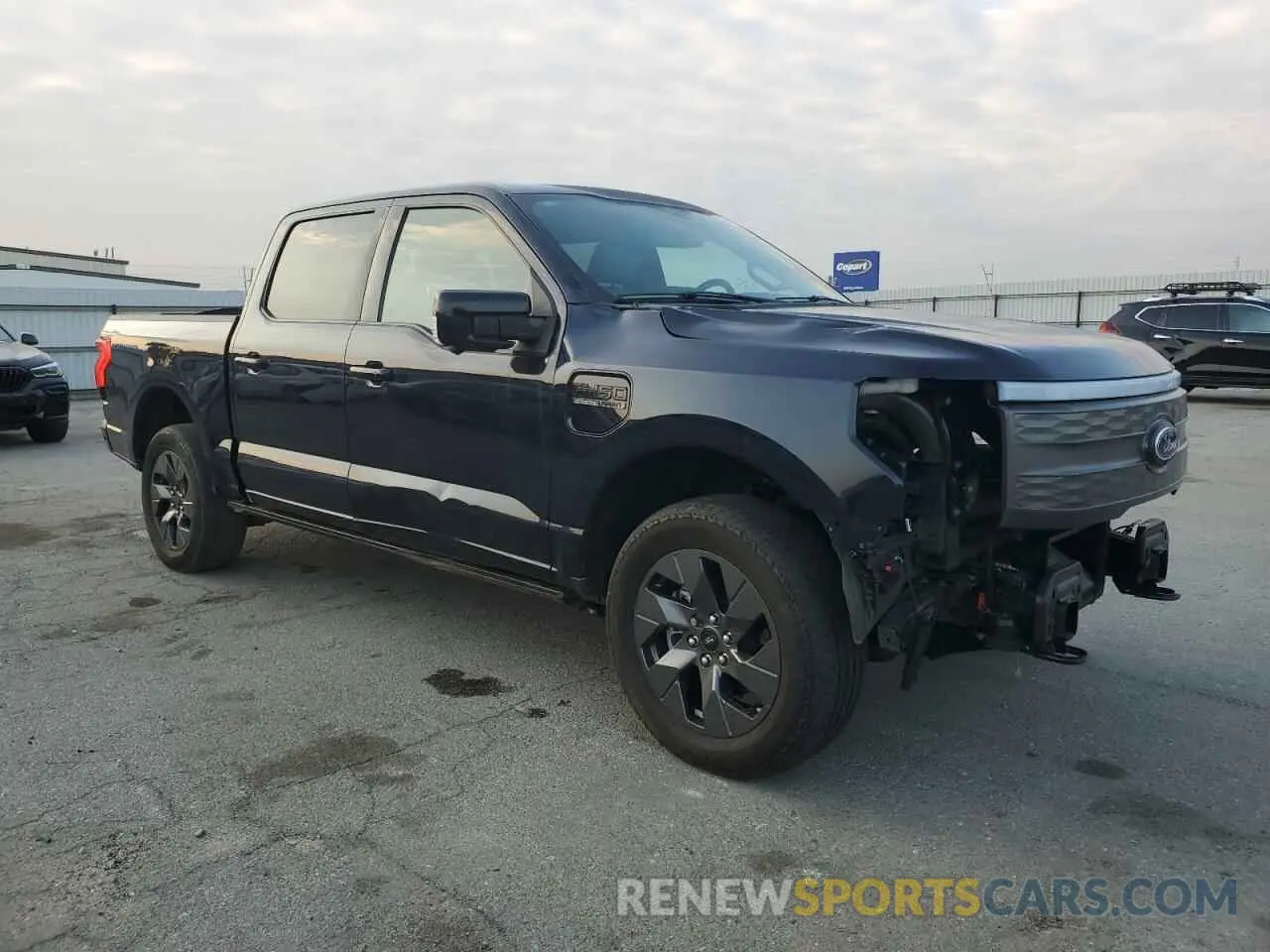 4 fotografías del automóvil dañado 1FTVW1EV1PWG16263 FORD F150 LIGHT 2023
