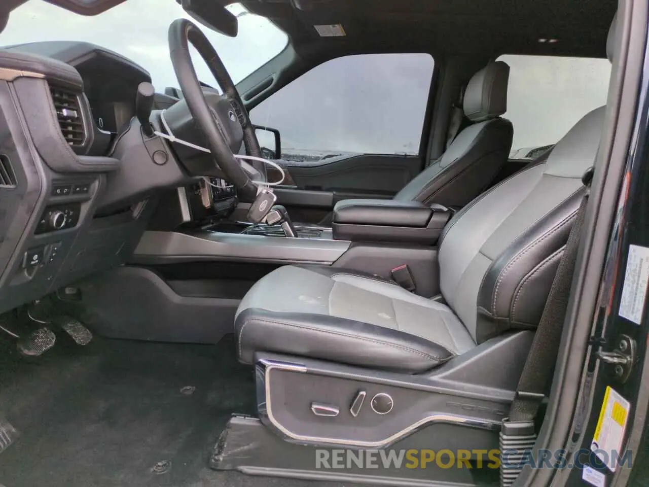 7 fotografías del automóvil dañado 1FTVW1EV5PWG16444 FORD F150 LIGHT 2023