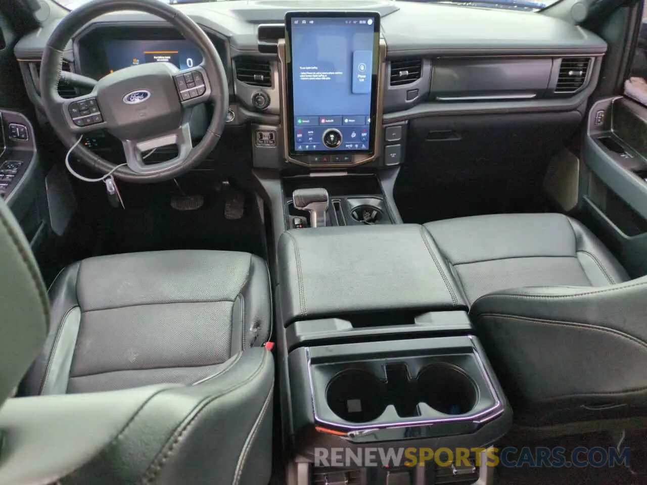 8 fotografías del automóvil dañado 1FTVW1EV5PWG16444 FORD F150 LIGHT 2023