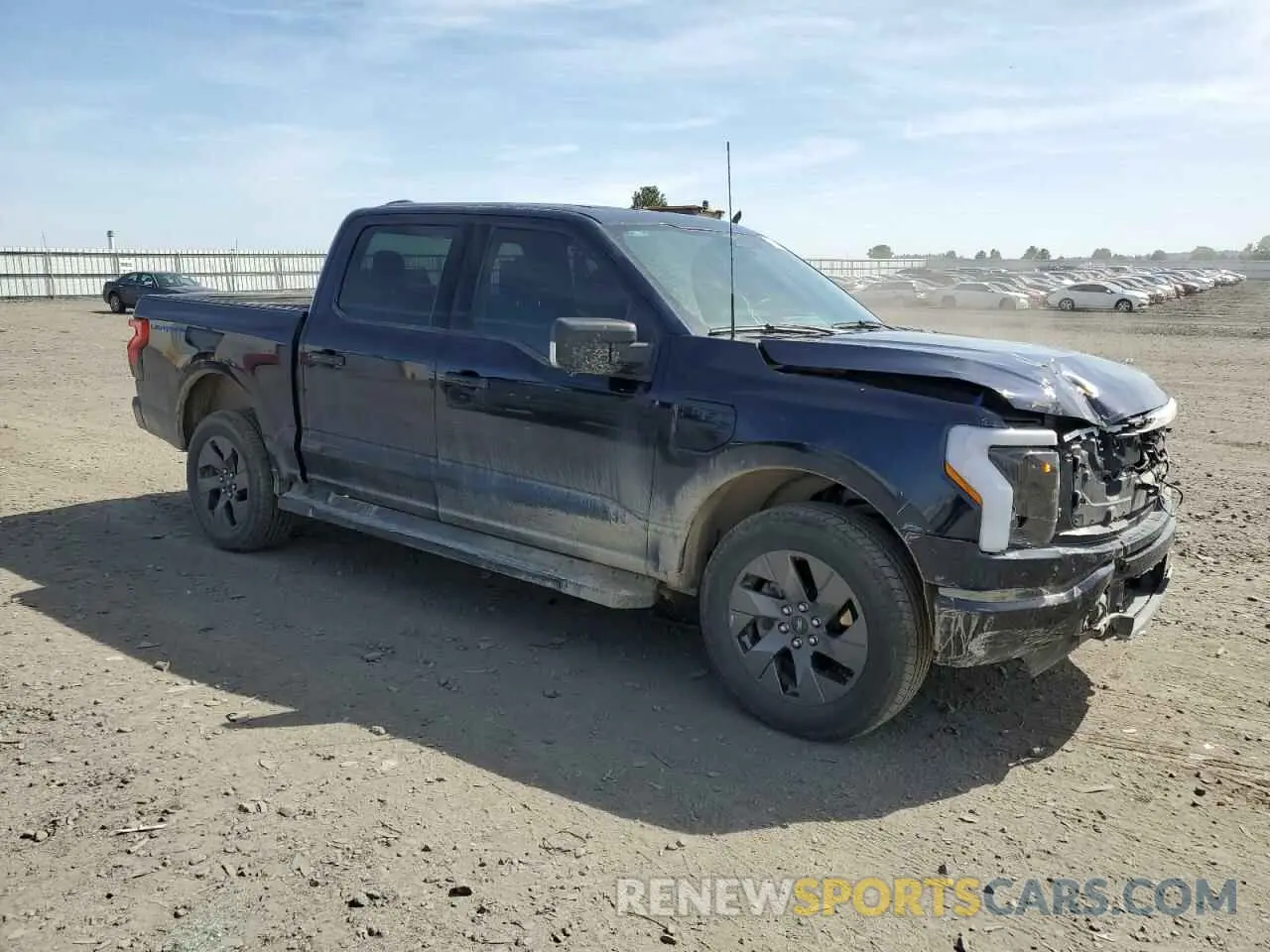 4 fotografías del automóvil dañado 1FTVW1EV5PWG36550 FORD F150 LIGHT 2023