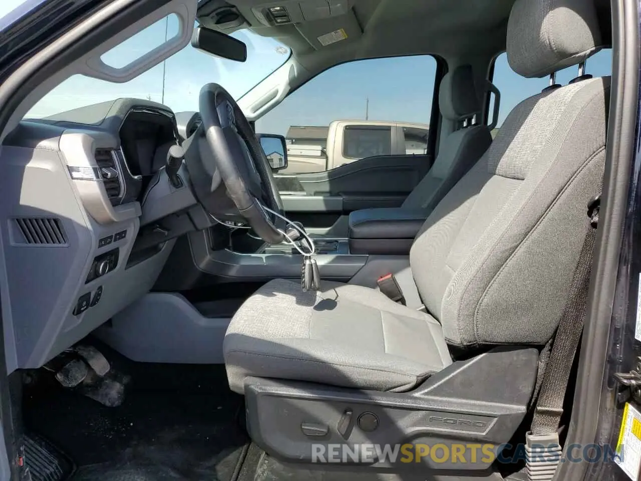 7 fotografías del automóvil dañado 1FTVW1EV5PWG36550 FORD F150 LIGHT 2023