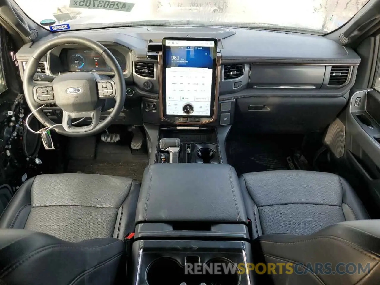 8 fotografías del automóvil dañado 1FTVW1EV7PWG28823 FORD F150 LIGHT 2023